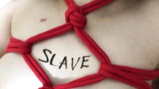 017 Sex slave get punish by Vegetable