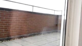 Balcony gurl