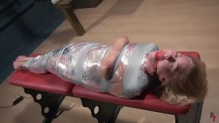 Darina has multiple orgasms Mummification with magic wand 1