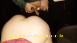 wife with several in public outdoors "dogging"