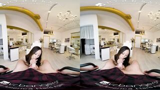 VR BANGERS Skinny Tight Asian Interested In Your Huge Cock VR Porn