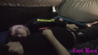 Best Friends Almost Get Caught Fucking In A Tent
