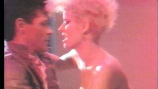 Blonde Porn Star Legend Lois Ayres Shakes Her Ass Before Getting Fucked On Stage