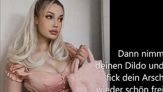 Denise.Mski ist deine Herrin und stopft deinen Arsch