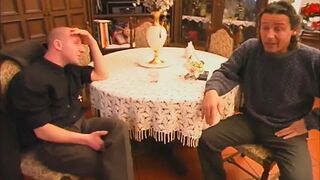 Hairy Italian Anal Threesome