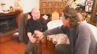 Hairy Italian Anal Threesome