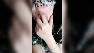 Chinese girl masturbation