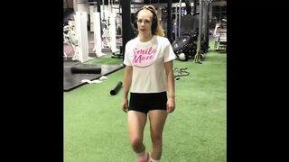 Guy’s Italian gf from gym cheats after workout