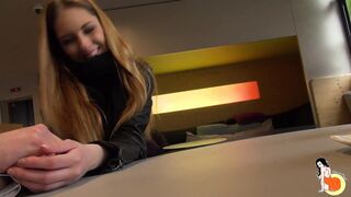 Cheeky Rebecca Volpetti is offered to 2 men by her older husband