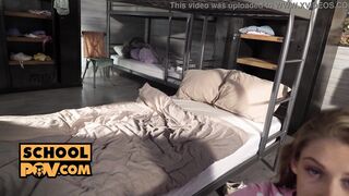 Camp teen Tiffany Tatum wants you to be her first cock