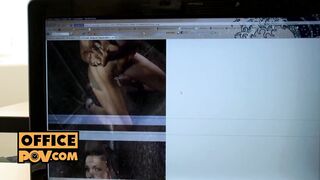 POV - Busty boss bitch Aletta Ocean takes your dick in her ass