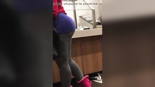 West African Woman With A Big Bubble Butt