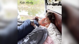 Fingering Kate Marley in Nature - Real Outdoor Orgasm
