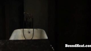 Betrayed Cargo: Hands In Ropes And Whip Smashing Her Back
