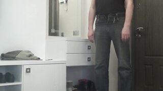 Blonde meets her husband