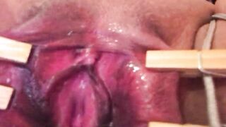 Hitting My Ugly Cunt