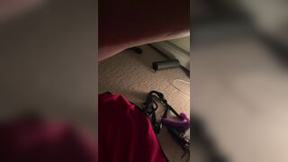 Wifey fucks my ass in swing