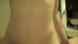 Beautiful body reverse cowgirl and shaky boobs