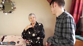 Old lady Savana fucked by student Sam Bourne