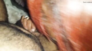 Bitch sucking my Big Dick