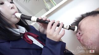 sniffing beautiful girl Kotori-chan saliva fetish 01(FETIS.JP)