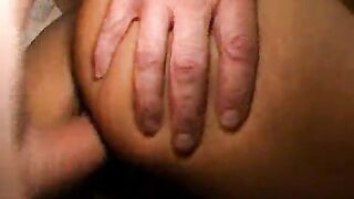 Stupid hoe gets ass fucked