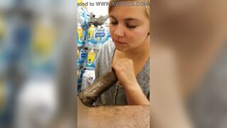 Blowjob at work