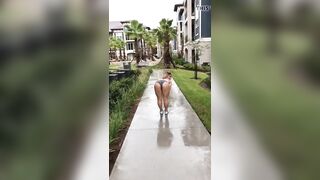 just some bitch in the rain