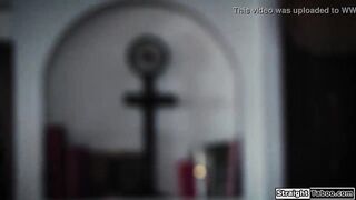 StraightTaboo.com - Brunette rides a married mans big cock