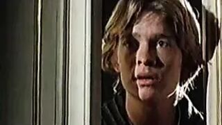 Boy watches step mom
