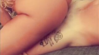 Bubblebutt in tiny sport pants bouncing on my dick