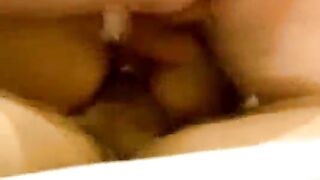 amateur swinger wife gets spit-roasted