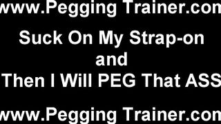 I am going all the way up your ass with this strapon