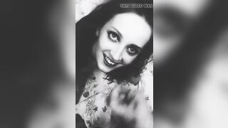 Russian slut says how much cum she swallowed in her life