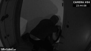 Stranger Rough Fuck Brunette When She Returned from the Club - Hidden Camera