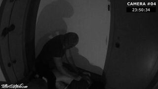 Stranger Rough Fuck Brunette When She Returned from the Club - Hidden Camera
