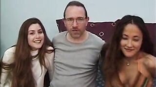 Real girlnextdoor facialized with asian bff