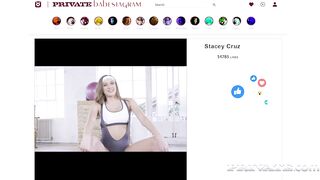 Private.com - Fit Babe Stacy Cruz Blows & Bangs Cock At Gym!