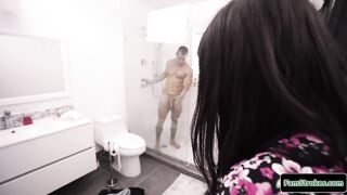19yo stepsis masturbate on stepbros cock