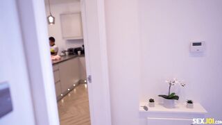 MILF Mom Seduces & Fucks Sons Friend