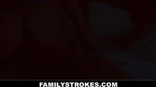 s. Blonde MILF Step Mom Woken Up By Step Son & Fucked While His Dad s.