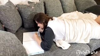 Step sister dreams of her brother fucking her - taboo fantasy