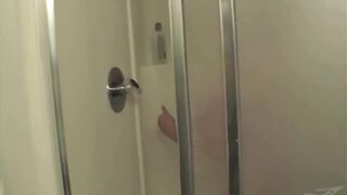 kinky blonde with huge boobs opening her pussy up with strange spoon insertion gaping