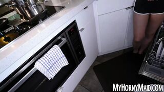 How she fucks this babe should be something else but a maid