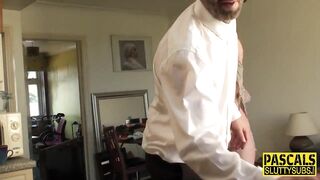 Bound bdsm european slut