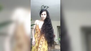 Sexy girl showing boobs