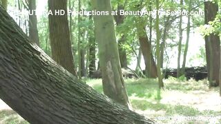 Activist Babe Swallows Old Cum for the Environment