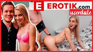 Slim chick Nesty enjoys a deep intense fuck session