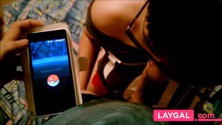 Blowjob - special techniques for catching pokemon.