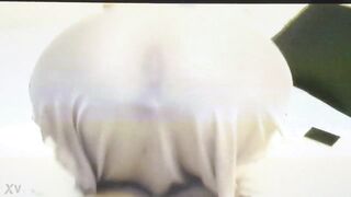 Missus showing asshole